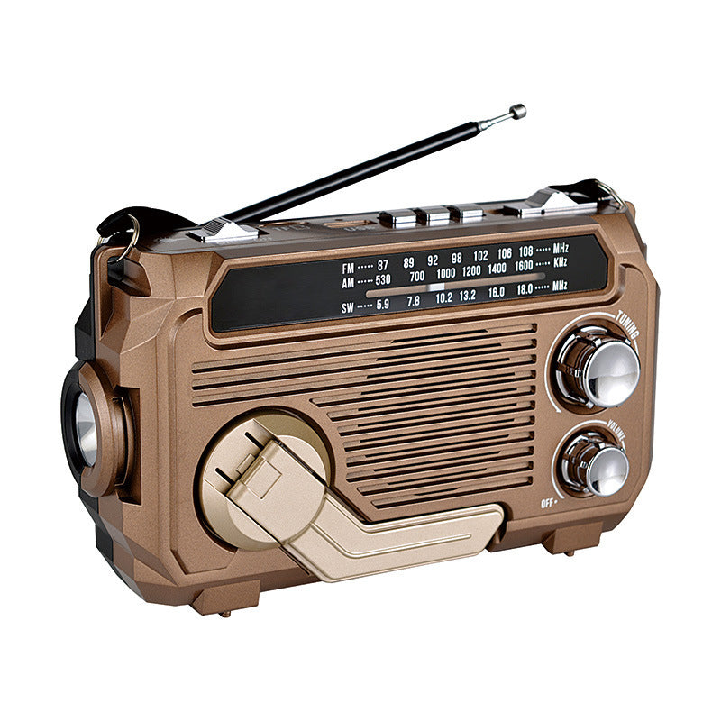 Solarladbetriebenes Radio für Camping | Karnz