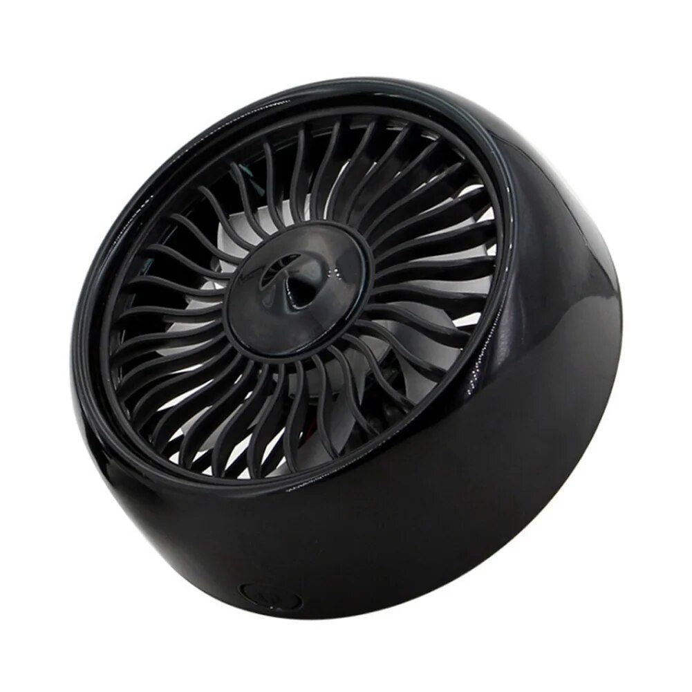 USB Auto Belüftungsventilator mit 3 Geschwindigkeiten & Farbenfrohem LED-Licht | Karnz