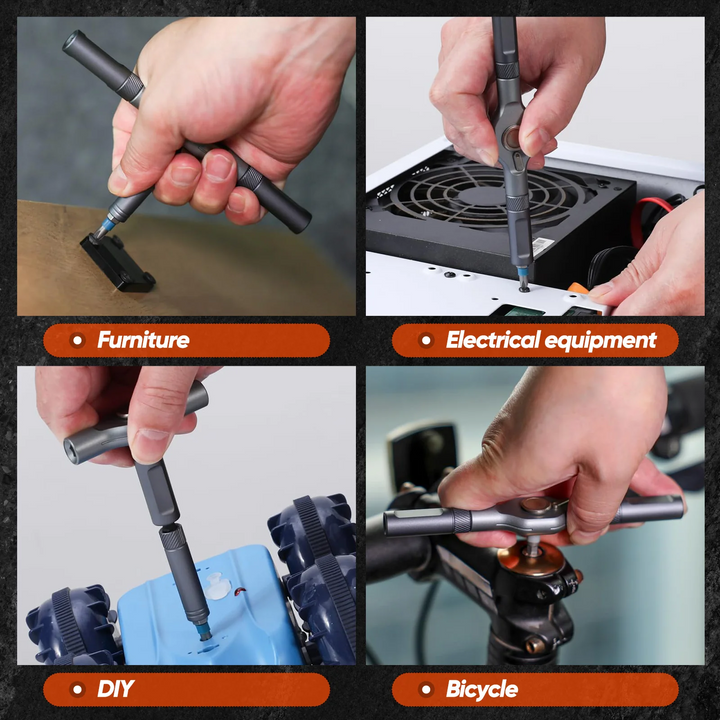 Ratchet 24-in-1 Schraubendreher Set | Karnz