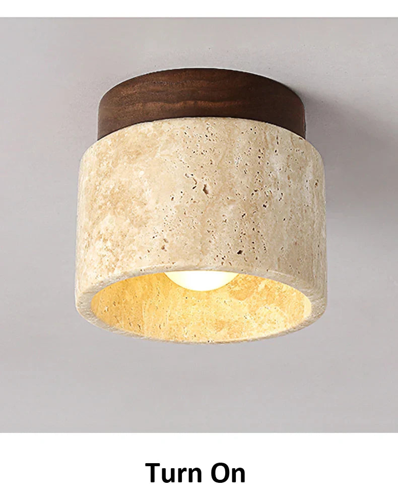 Japanische kreative Creme-Stil Deckenlampe | Karnz