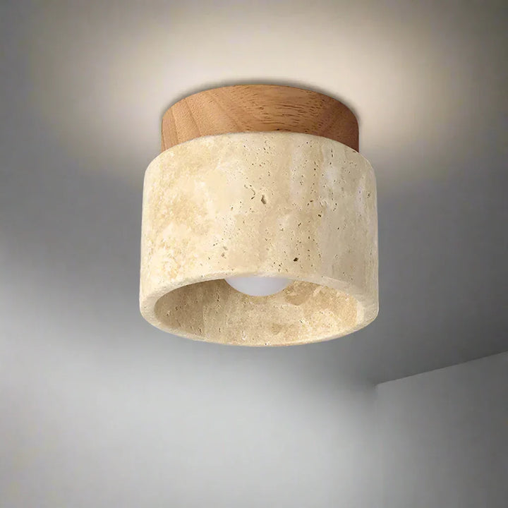 Japanische kreative Creme-Stil Deckenlampe | Karnz
