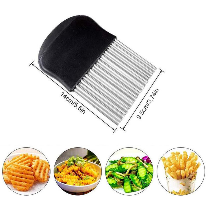 Edelstahl Crinkle Chopper | Karnz