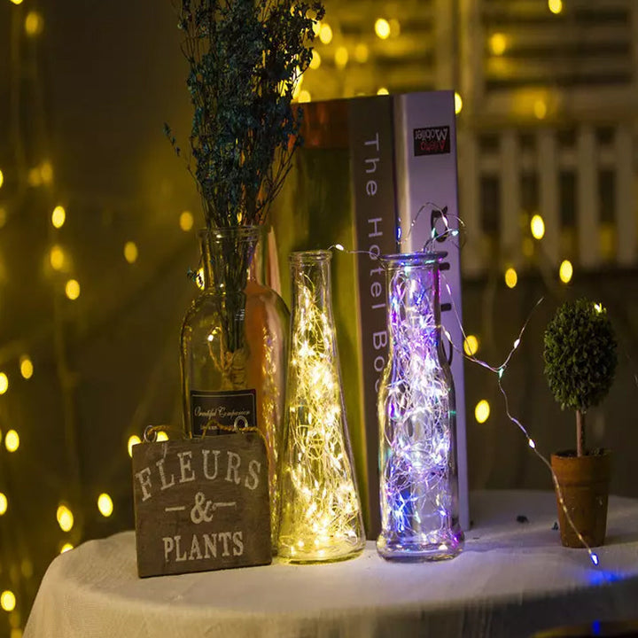 Dekorative USB-Kupferdraht-Lichterketten | Karnz