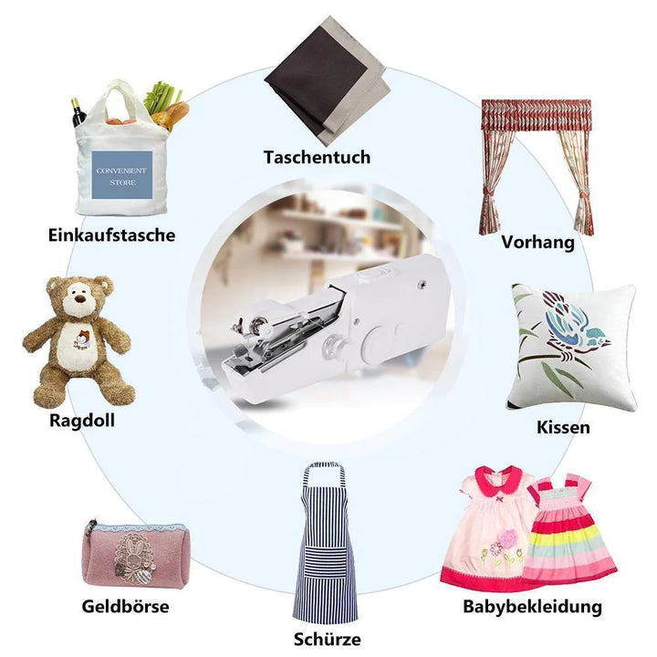 Tragbare Mini Handnähmaschine | Karnz