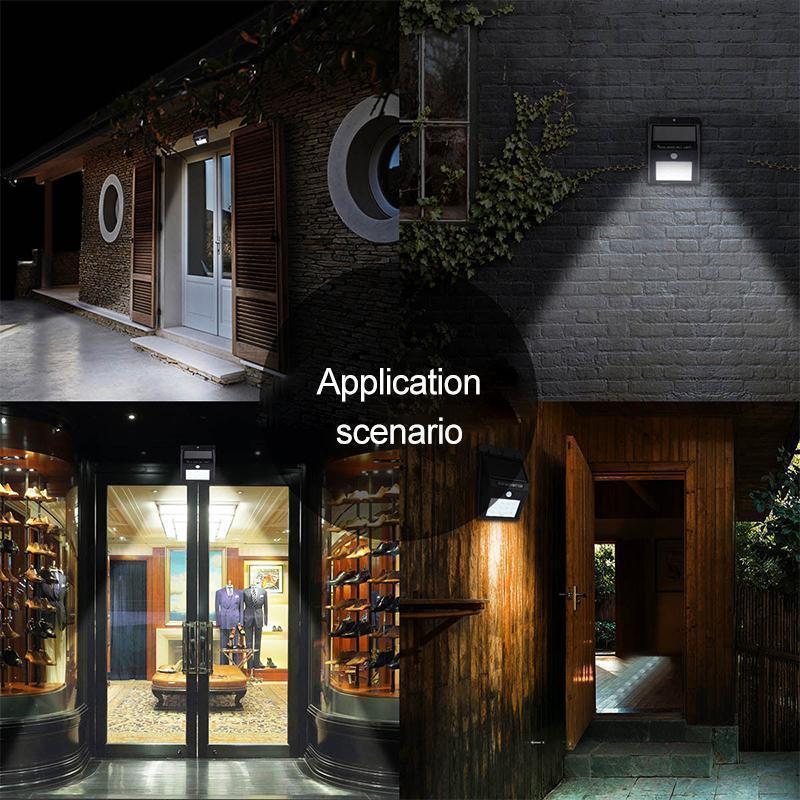 Sandsberg | Solar-LED-Wandleuchte | Bewegungsmelder, Extra Hell