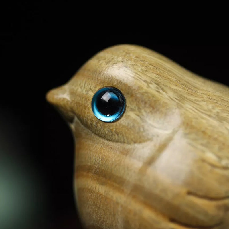 Handgefertigte Holz geschnitzte Vogel Karnz