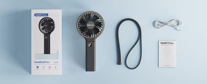 Handventilator, Tragbarer Ventilator 5000mAh | Karnz