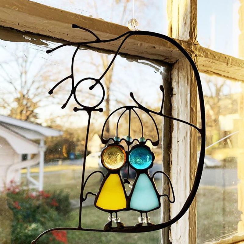 Buntglas Hängungen Sonnenfänger Kunst Dekoration Geschenk | Karnz