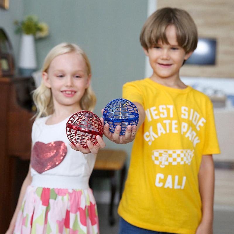 Karnz | Professional Hoverball | Fliegender Orb mit LED-Effekten | Aerodynamisches Bumerang-Design | Bruchfestes Gehäuse | USB-Wiederaufladbar | Interaktives High-Tech Spielzeug