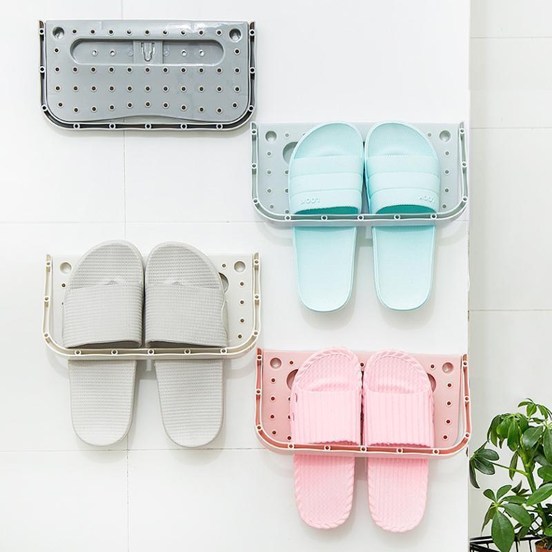 Schuhregal mit integriertem Wandhalter für Wandmontage | Karnz