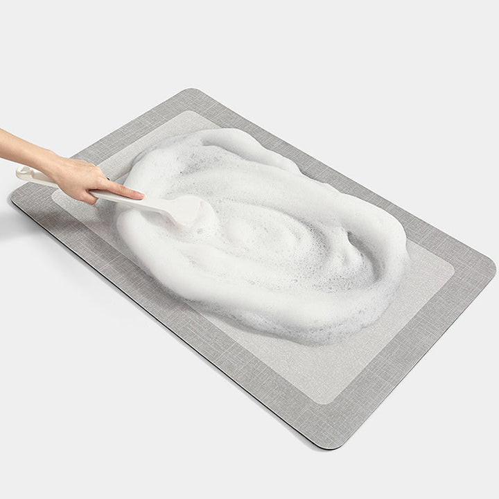 Rutschfeste Minimalismus Badezimmer Fußmatte - Super saugfähig, leicht zu reinigen | Karnz