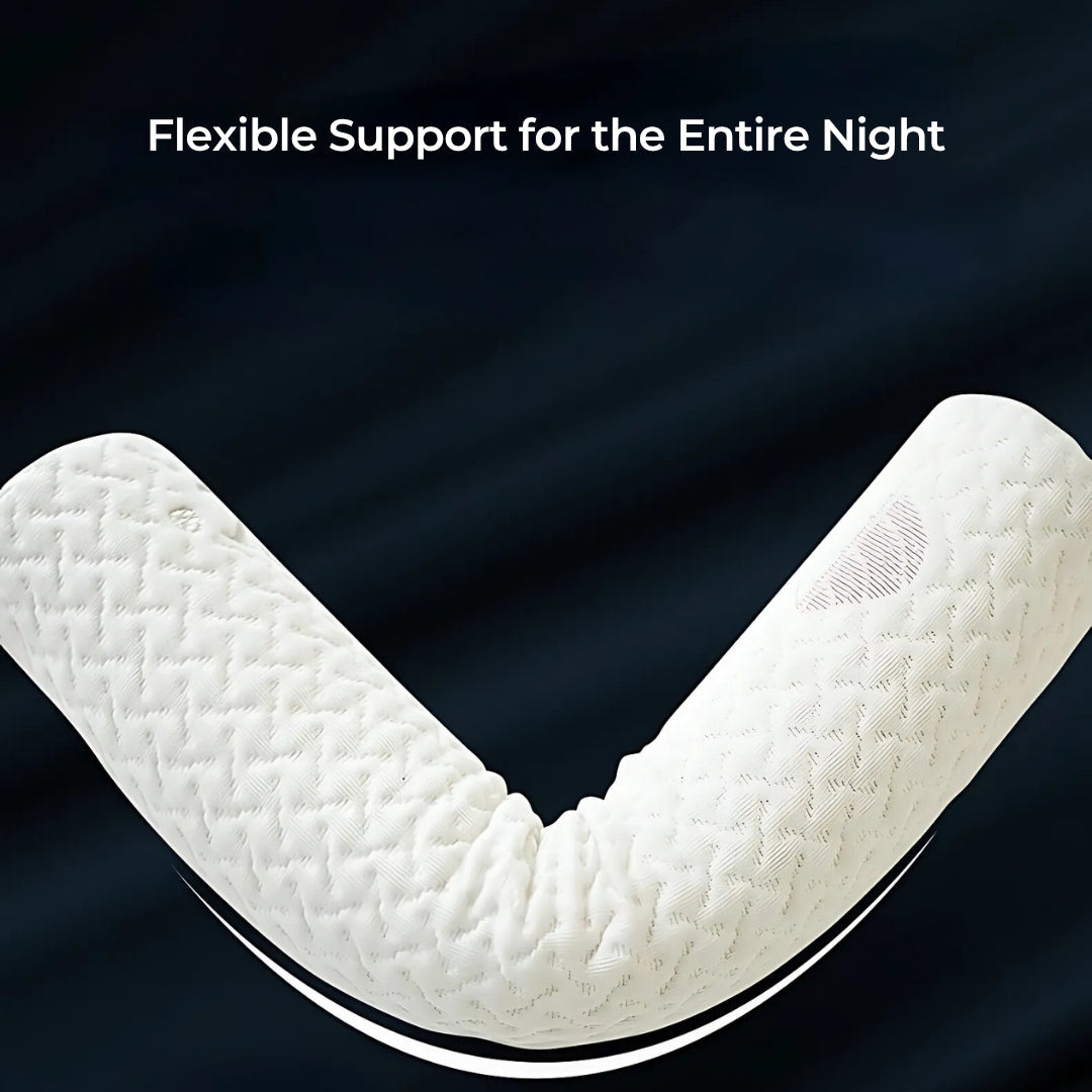 RelaxPosture Memory Foam Kissen für den Nacken – Perfekt zum Schlafen, Reisen und Schmerzlinderung mit ergonomischer Unterstützung Karnz