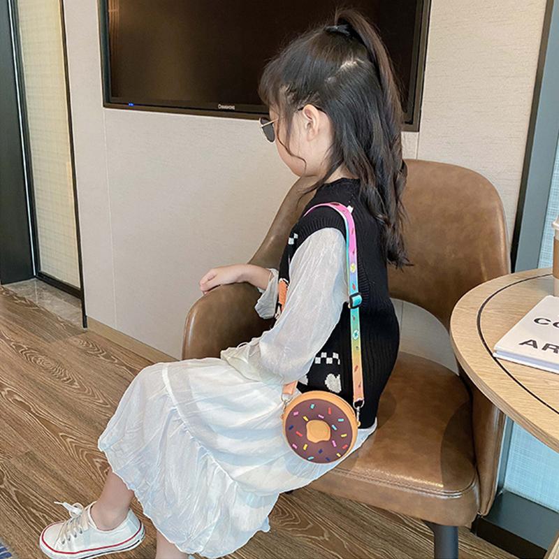 Donut-Schultertasche für Kinder