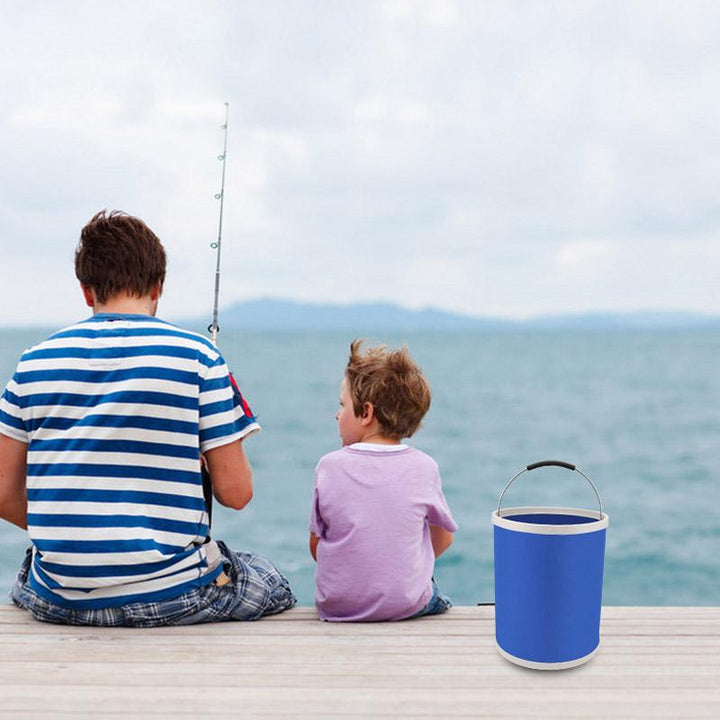 Faltbarer tragbarer Eimer für Outdoor-Angeln | Karnz