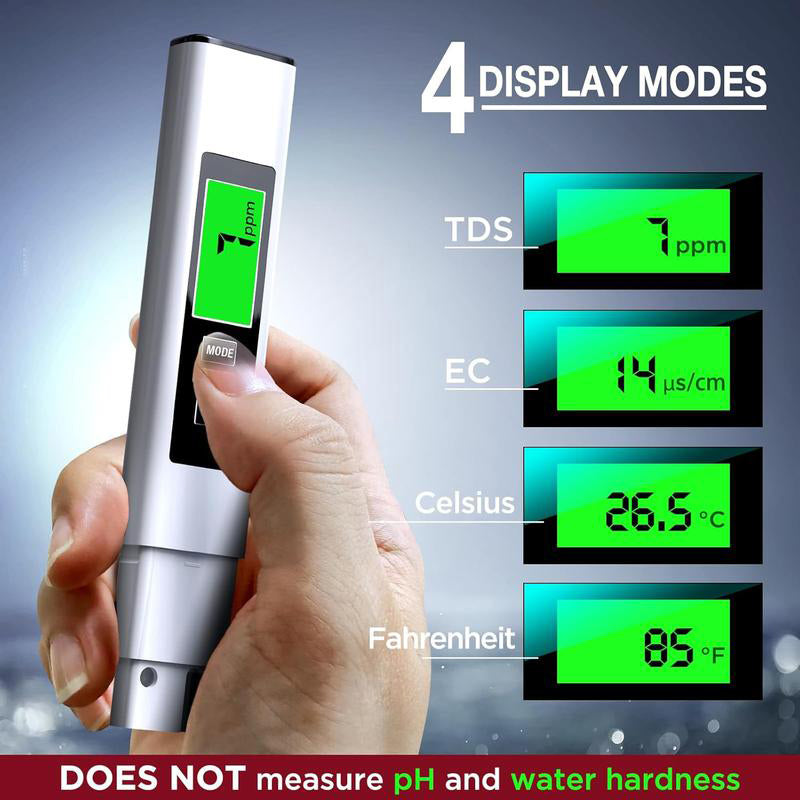Karnz | Neuer 4 in 1 Tds Meter Digital Wasser Tester