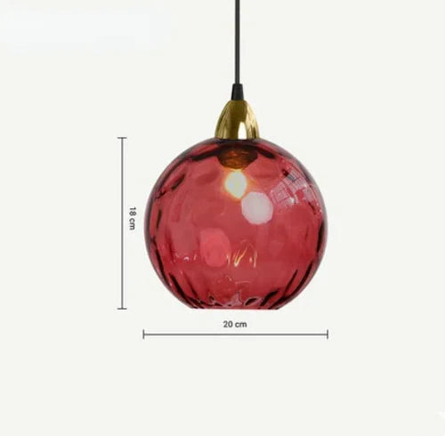Glas Sphere Pendelleuchte - LumiSphere | Karnz
