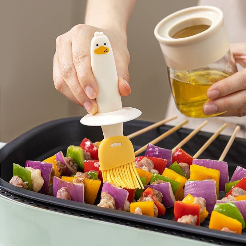 Ölspender mit Bürste für BBQ | Karnz