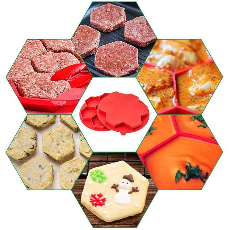 Hexagonale Burgerfleischform | Karnz