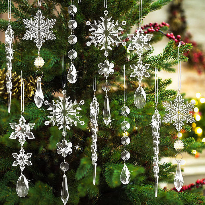 Kristall Weihnachtsschneeflockendekoration | Karnz