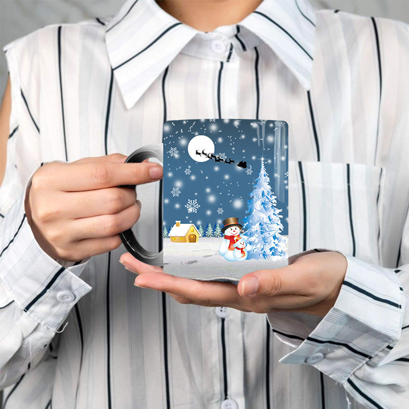 Weihnachtsfarbenwechselnde Tasse | Karnz