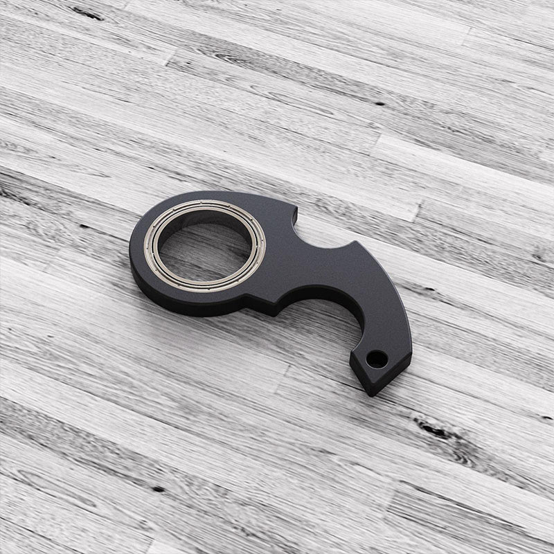 Drehender Schlüsselanhänger Fidget | Karnz