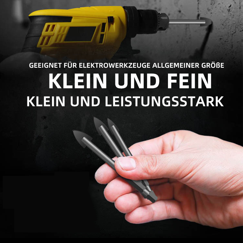 Dreieckbohrer mit Sechskantschaft aus Legierung | Karnz