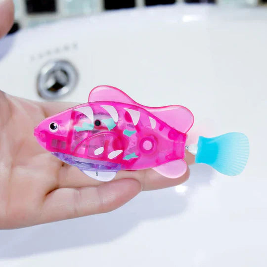 Elektronischer Schwimmfisch mit LED-Licht Karnz