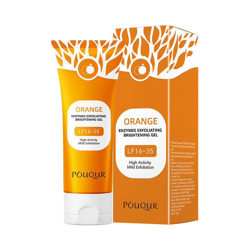 Orangen-Enzym-Peeling-Gel
