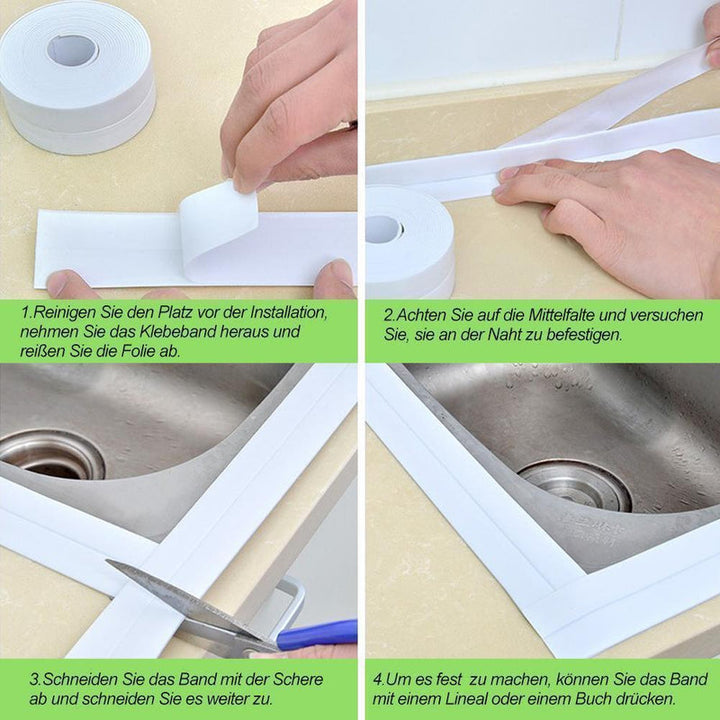 Wasserdichtes Reparaturband für Badewanne/Badezimmer/Küche | Karnz