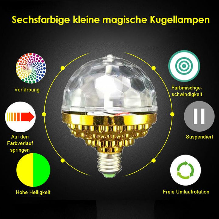 LED Disco Bunte rotierende Glühlampen | Karnz