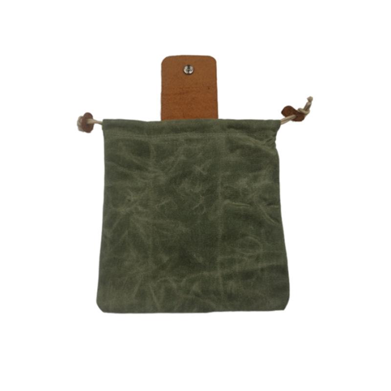 Dimoohome™ Leder- und Segeltuch-Buschcraft-Tasche | Karnz