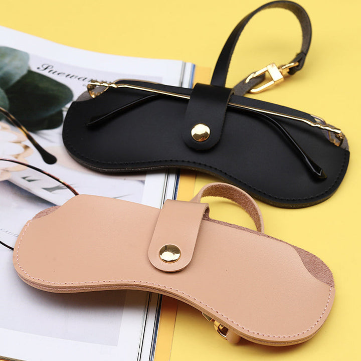 Sonnenbrillen-Tasche aus Leder | Karnz