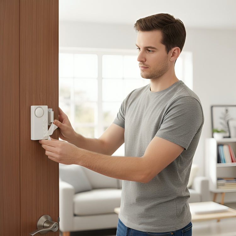 Sofortige Alarmmodi – 108dB Laut Slim Design – Einfache Installation – Schützt Kinder & Haussicherheit Karnz