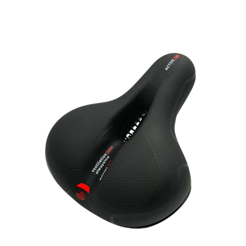 Sandsberg | CloudComfort Pro Fahrradsattel | Druckentlastender Memory-Schaum | Schwarz