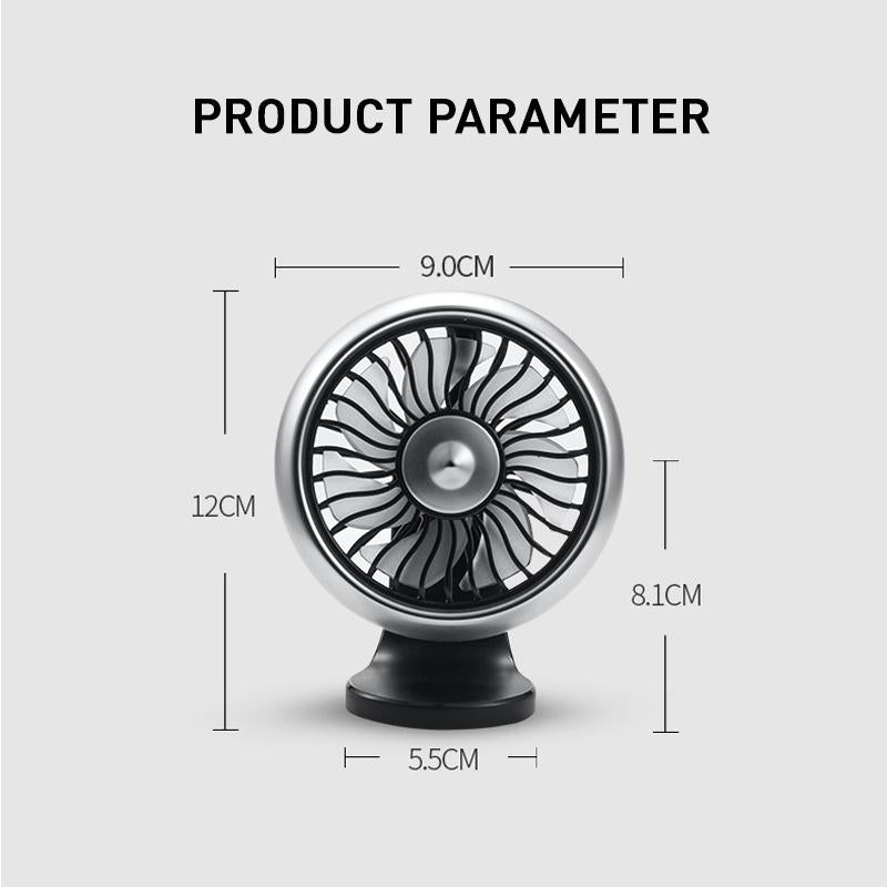 Auto Luftauslass USB Ventilator | Karnz