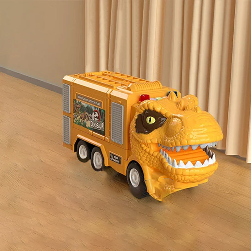 Neues Dinosaurier Transformations Ingenieur Lkw Schienen Spielzeugset Karnz