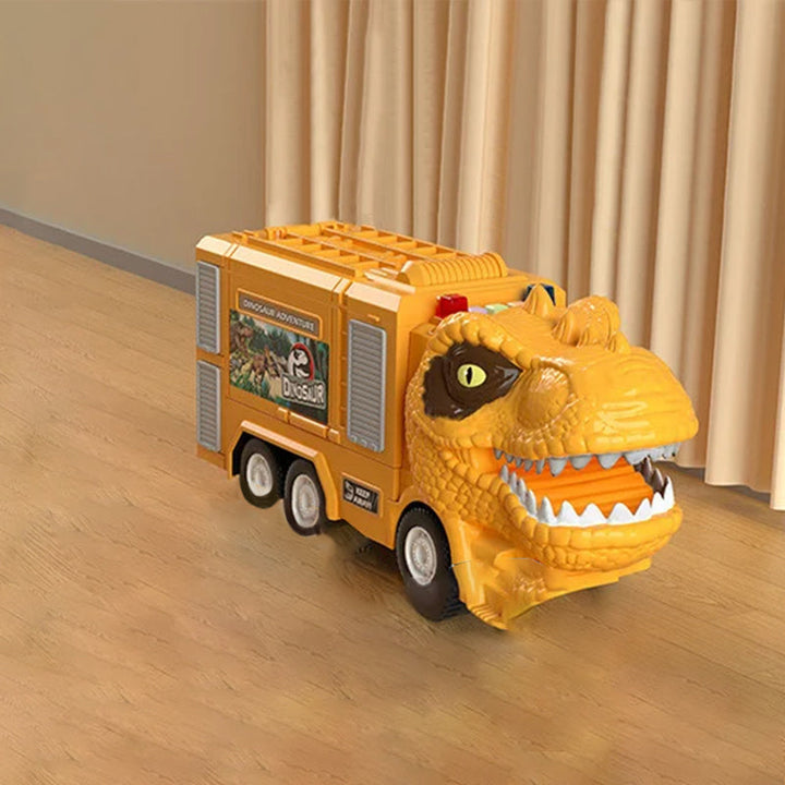 Neues Dinosaurier Transformations Ingenieur Lkw Schienen Spielzeugset Karnz