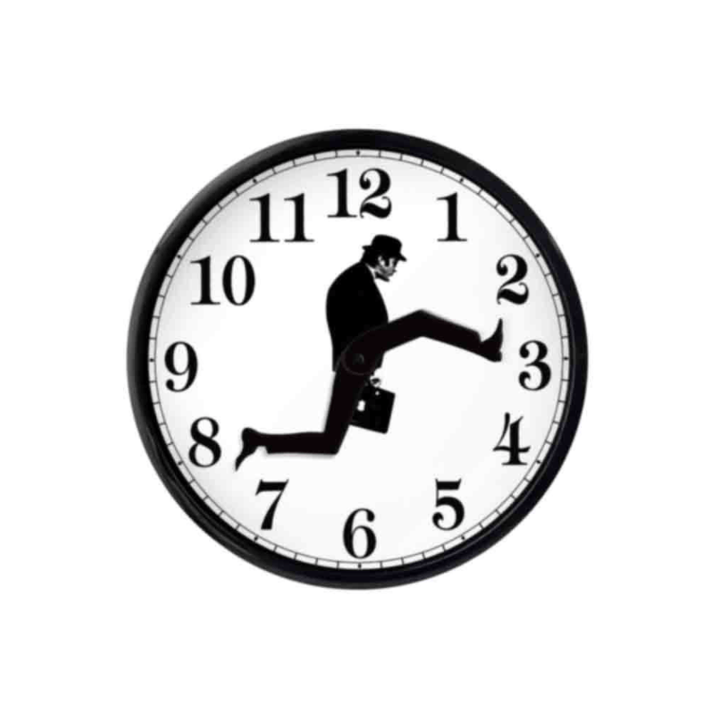 Ministerium der Albernen Spaziergänge Uhr | Karnz