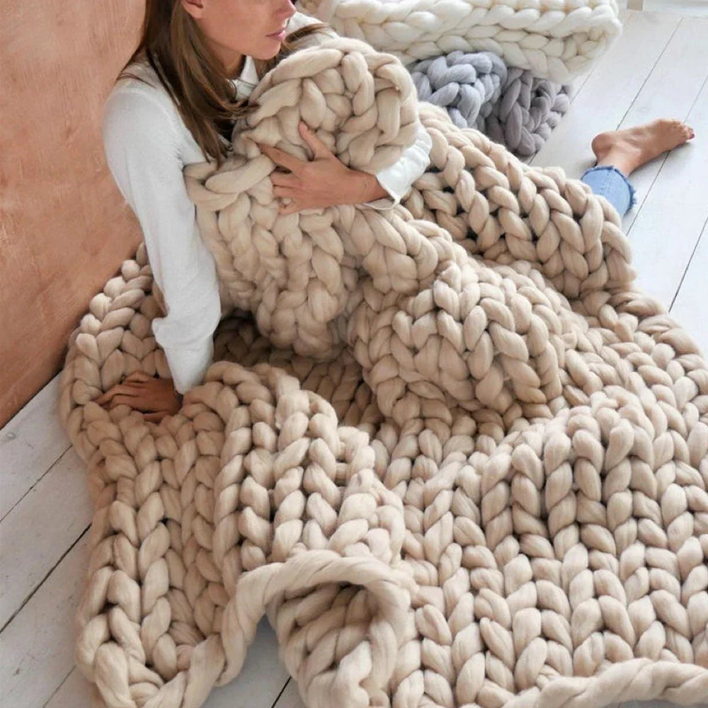 Karnz | DIY Chunky XL 1000 Gramm Garn für weiche Decken