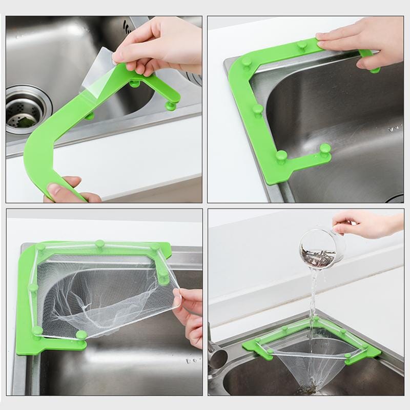 Dreieckiger Waschbecken-Netzfilter | Karnz