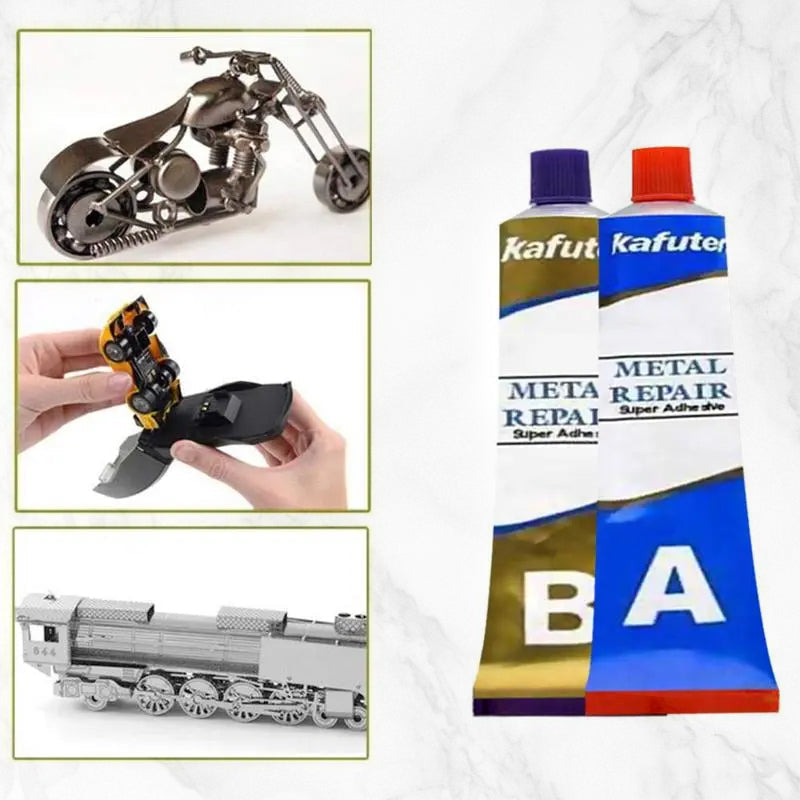 Reparaturpaste für Kaltschweißmetalle | Karnz