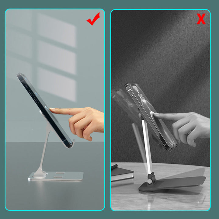 Aluminium verstellbarer Desktop-Handyhalter | Karnz