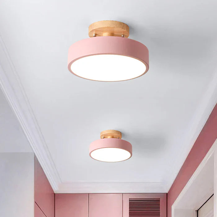 Skandinavische LED-Deckenleuchte - NordWood | Karnz