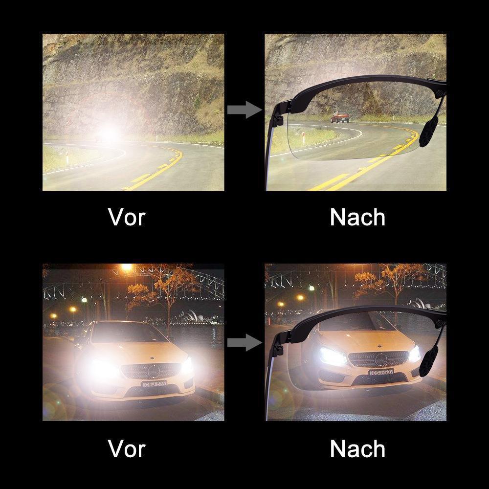 Verfärbung Polarisierende Brille