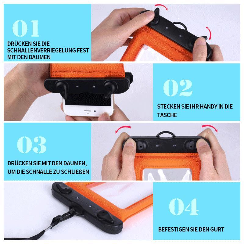 Sandsberg | Wasserdichte Handytasche | Schwimmende Schutzhülle | Mehrere Farben