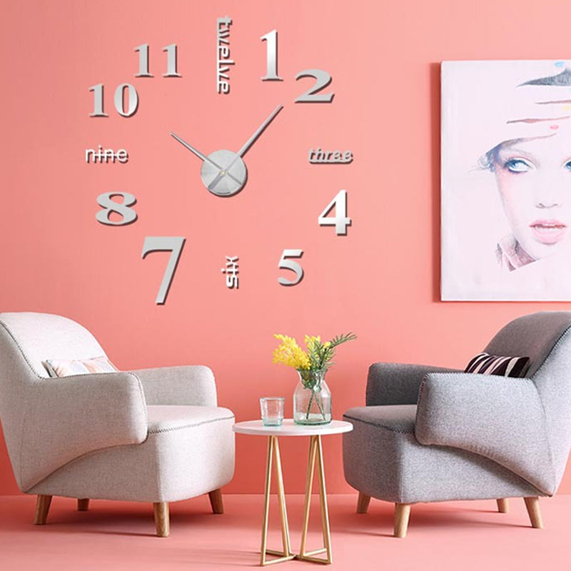 DIY Moderne stanzfreie Wanduhr | Karnz