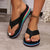 VivaStep – Damen Bunte Flip-Flop Sandalen