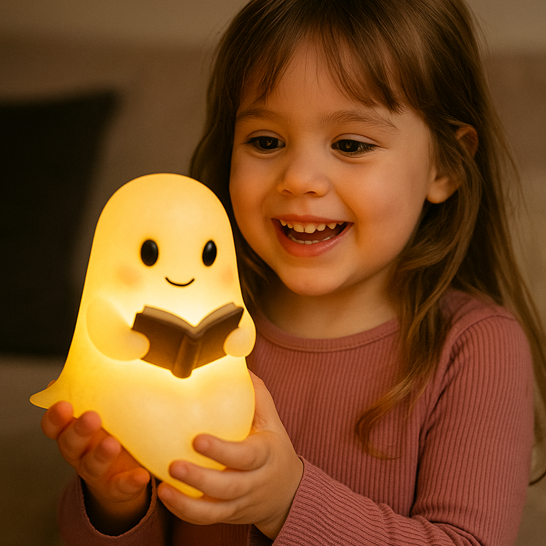 NachtGeist Lampe – Handgefertigte dekorative Nachtlampe mit warmem Licht | Karnz