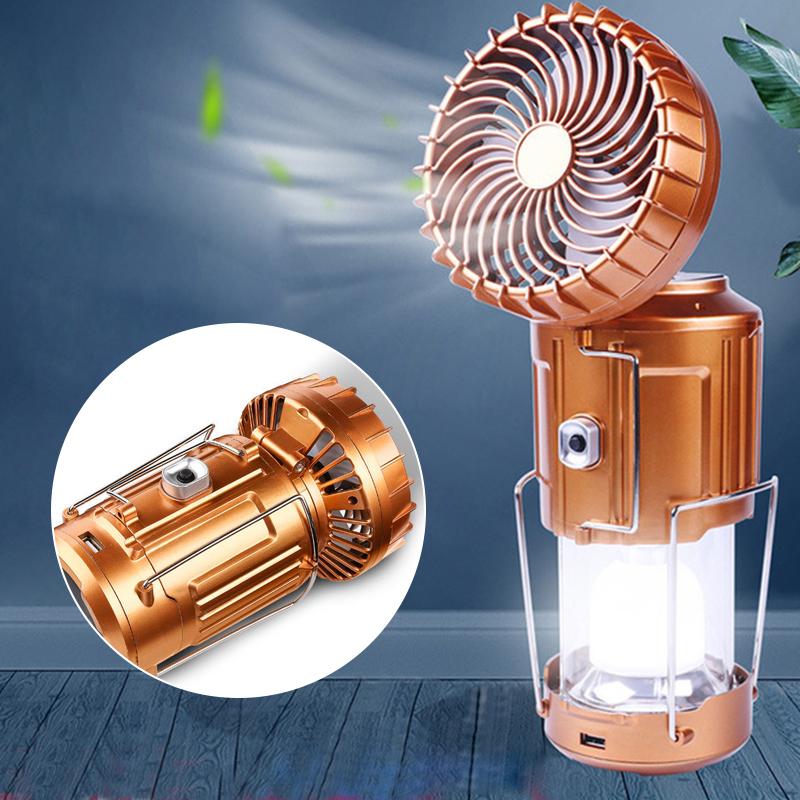 Outdoor LED Camping Licht mit Ventilator | Karnz