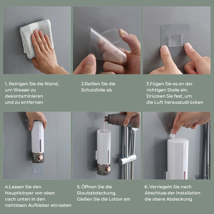 Wandmontierter Manueller Seifenspender | Karnz